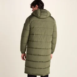Langrick Mens Long Insulated Jacket - Khaki