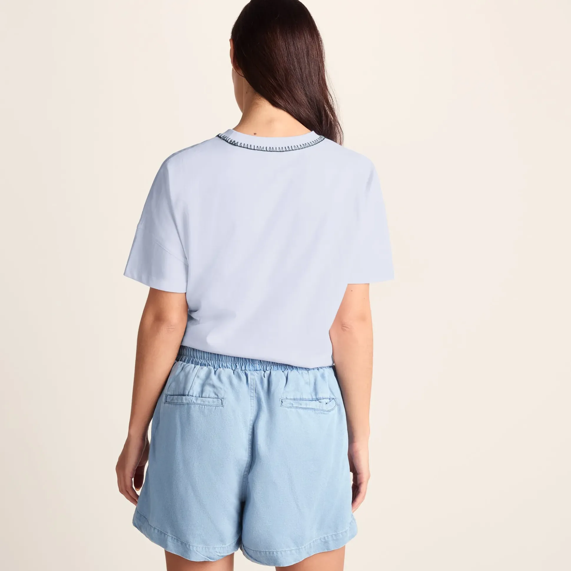 Laurie Womens 100% Cotton Supersoft Boxy Fit T-Shirt - Optic White