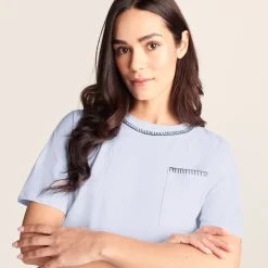 Laurie Womens 100% Cotton Supersoft Boxy Fit T-Shirt - Optic White