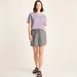 Laurie Womens 100% Cotton Supersoft Boxy Fit T-Shirt - Lilac Blossom