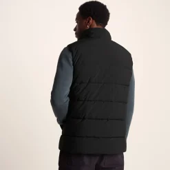 Leighton Mens Shower Resistant Insulated Gilet - Black