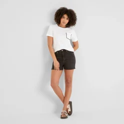 Liana Womens 100% Cotton Supersoft T-Shirt - Optic White
