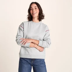 Lillia Womens Supersoft Sweat - Light Grey Marl