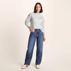 Lillia Womens Supersoft Sweat - Light Grey Marl