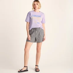 Limon Womens Supersoft Relaxed Fit T-Shirt - Lilac Blossom