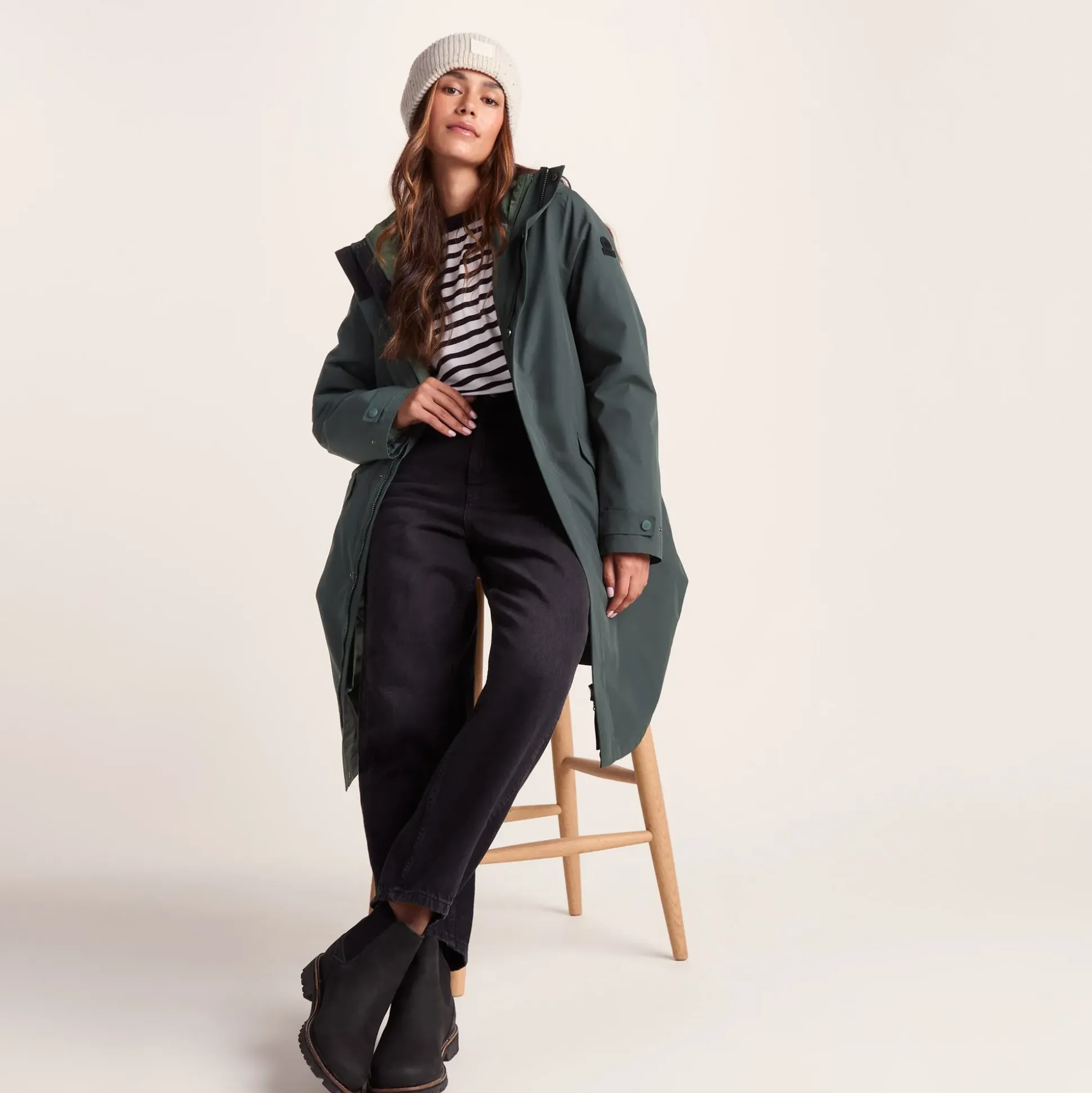 Lyra Womens Waterproof 3in1 Jacket - Racing Green