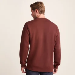 Lytham Mens Supersoft Sweat - Port