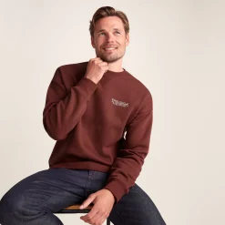 Lytham Mens Supersoft Sweat - Port