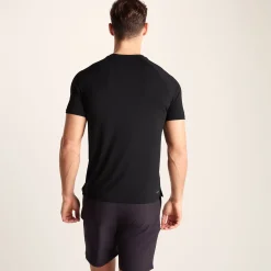 Maddox Mens Short Sleeve Performance T-Shirt - Black