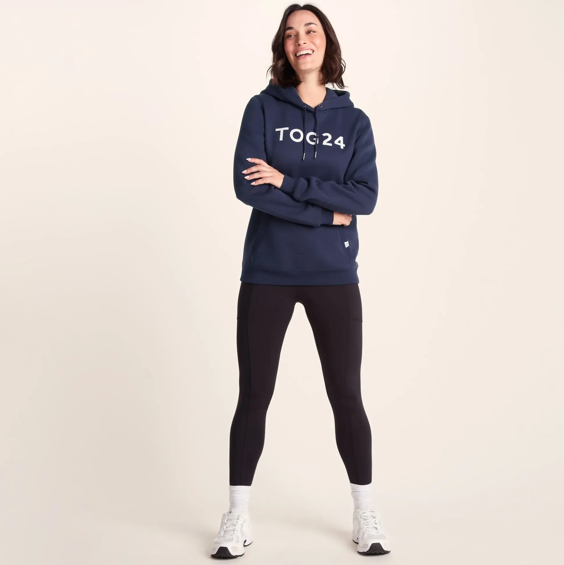 Magdalen Womens Supersoft Overhead Hoody - Oxford Blue
