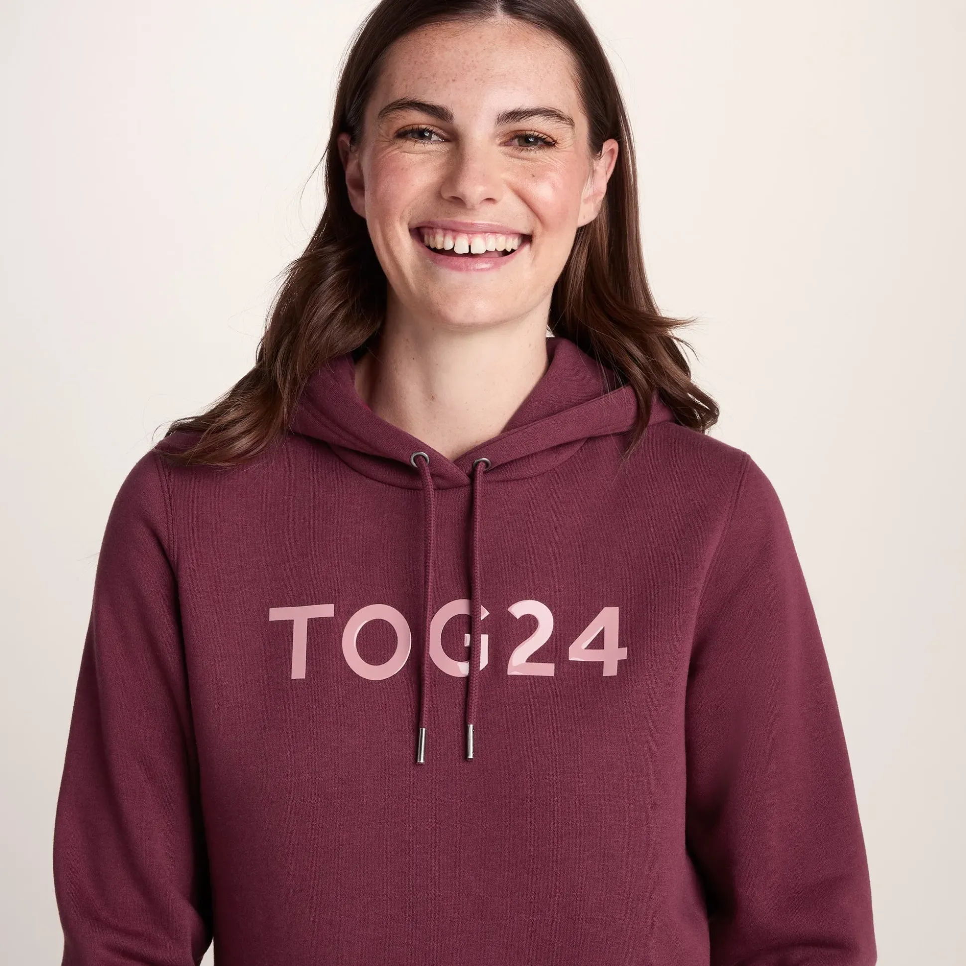 Magdalen Womens Supersoft Overhead Hoody - Burgundy