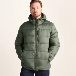 Maloney Mens Wind Resistant Insulated Jacket - Light Forest
