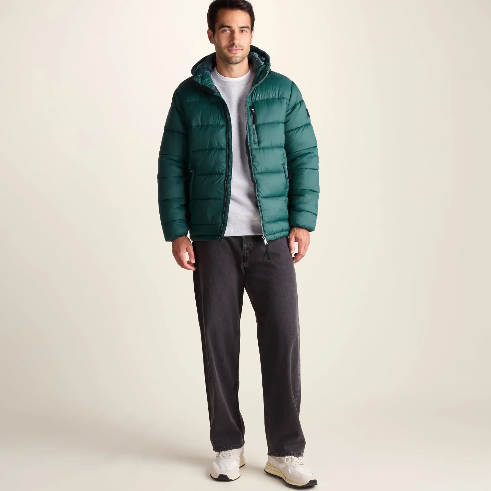 Maloney Mens Wind Resistant Insulated Jacket - Dark Turquoise