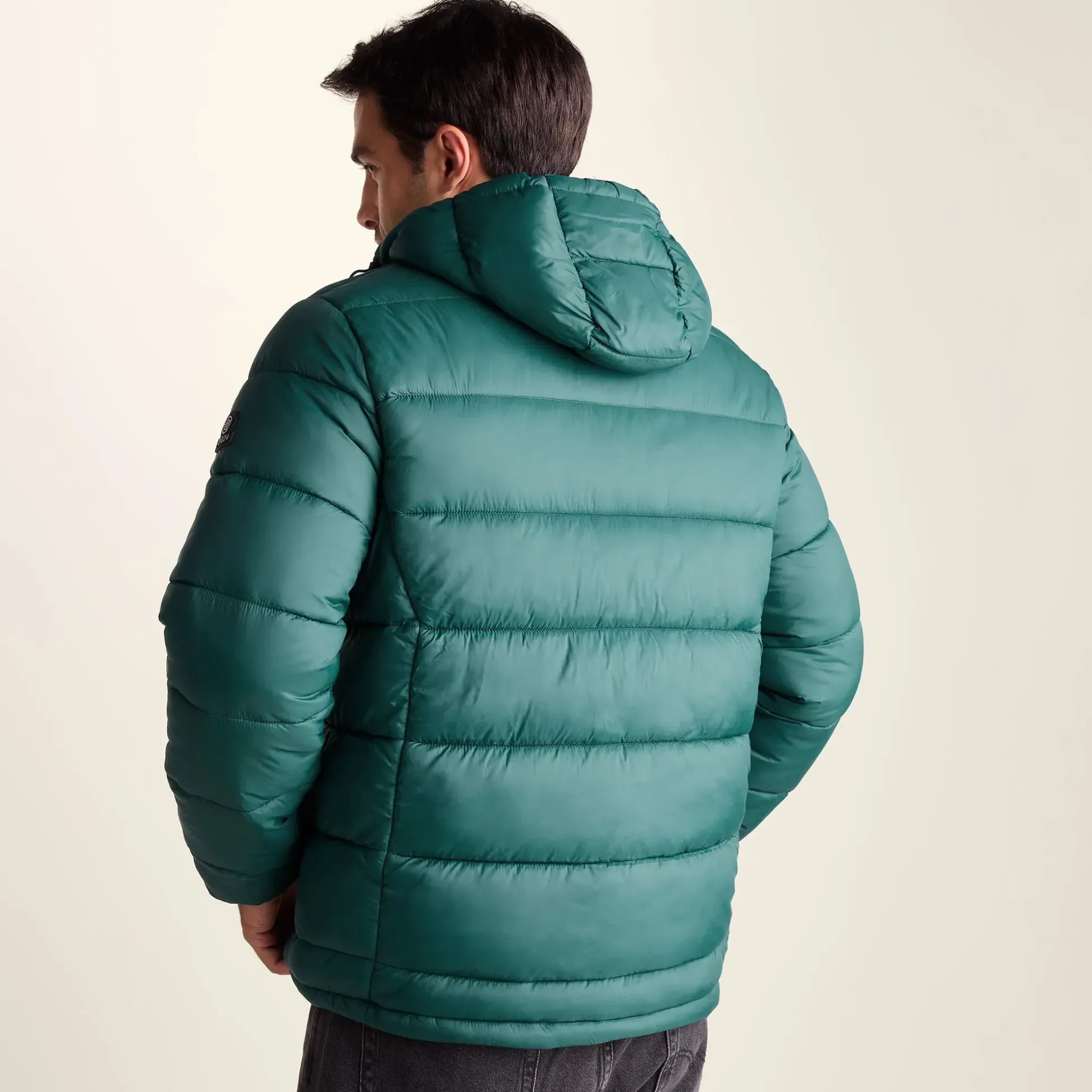 Maloney Mens Wind Resistant Insulated Jacket - Dark Turquoise