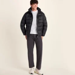 Maloney Mens Wind Resistant Insulated Jacket - Black