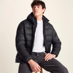 Maloney Mens Wind Resistant Insulated Jacket - Black