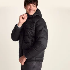 Maloney Mens Wind Resistant Insulated Jacket - Black
