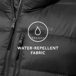 Maloney Mens Wind Resistant Insulated Jacket - Black