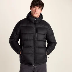 Maloney Mens Wind Resistant Insulated Jacket - Black
