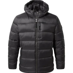 Maloney Mens Wind Resistant Insulated Jacket - Black