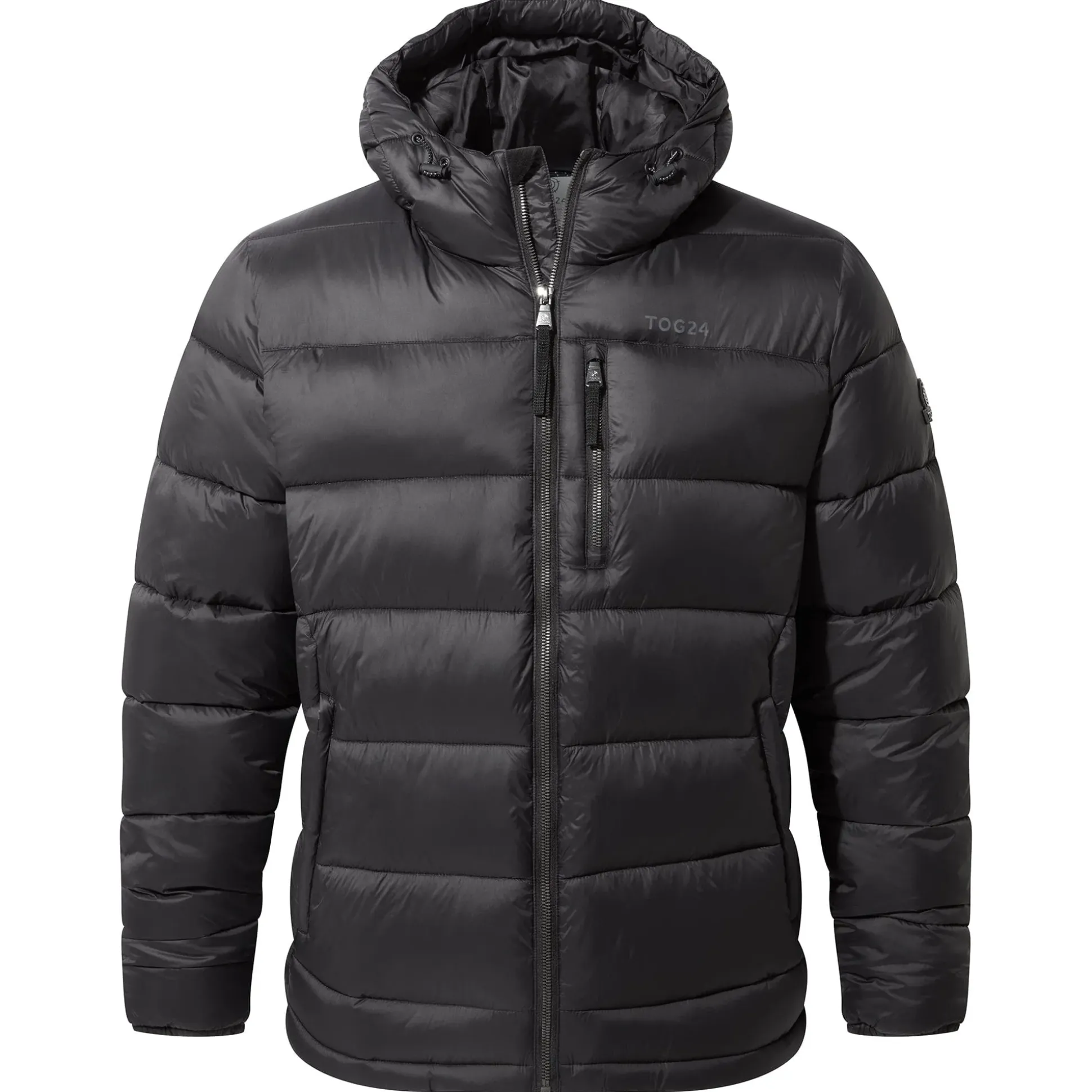 Maloney Mens Wind Resistant Insulated Jacket - Black