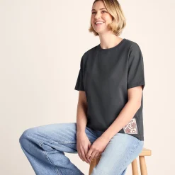 Margot Womens Supersoft Premium Relaxed Fit T-Shirt - Deep Slate