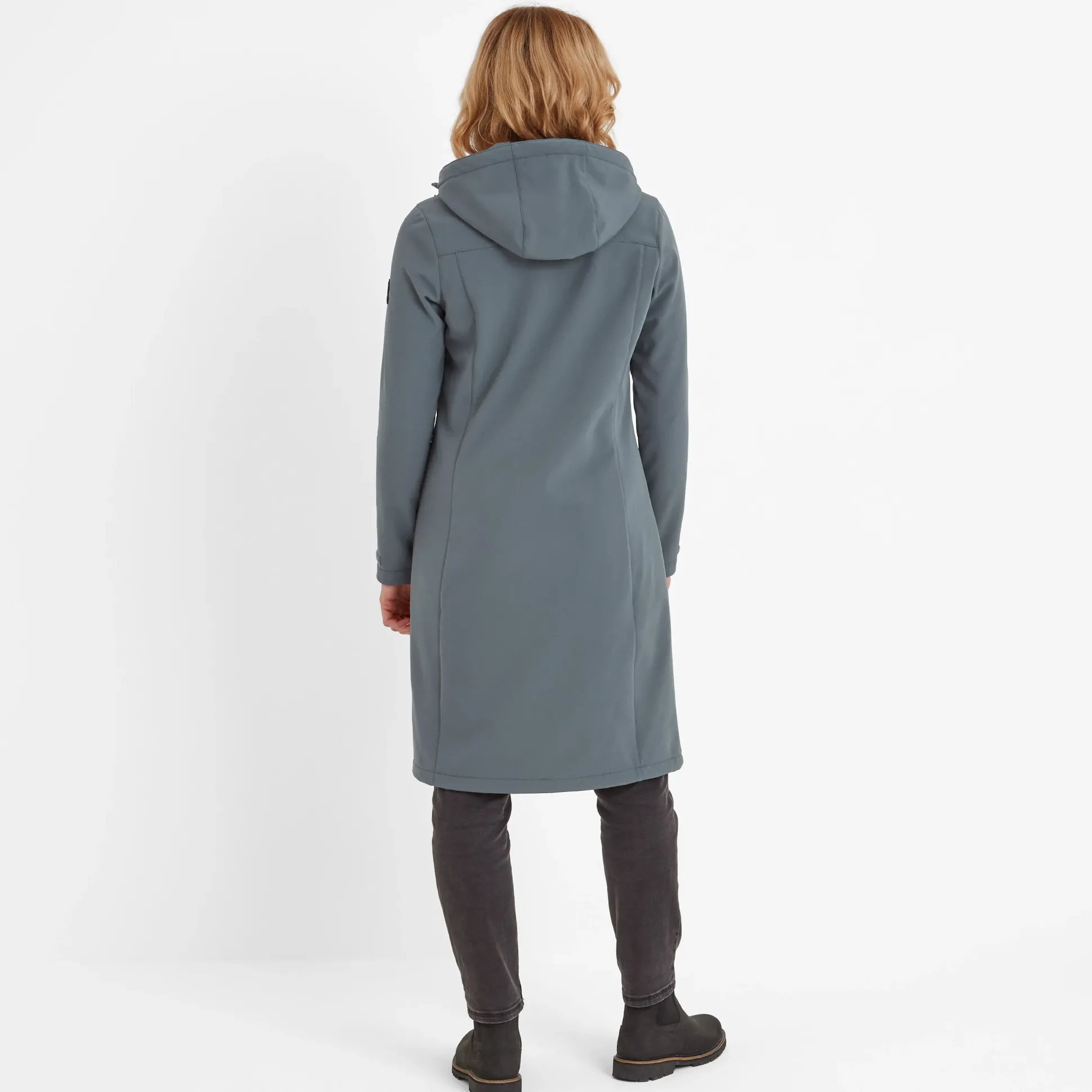Marina Womens Long Water Resistant Softshell Jacket - Graphite