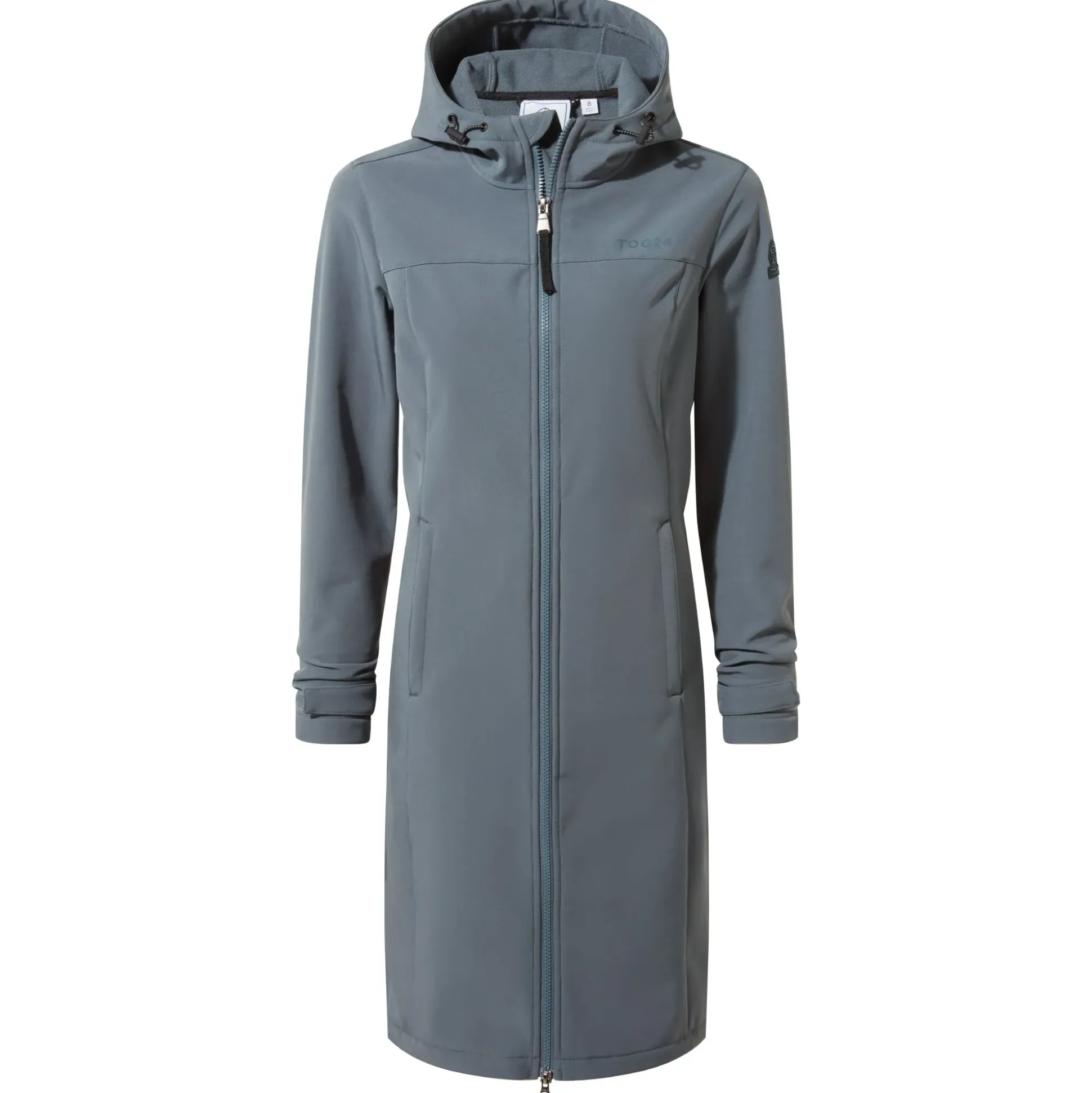Marina Womens Long Water Resistant Softshell Jacket - Graphite
