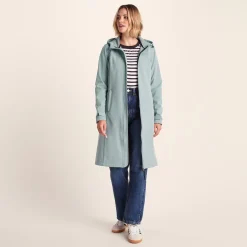 Marina Womens Long Water Resistant Softshell Jacket - Misty Grey