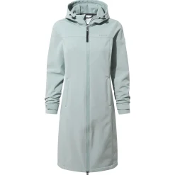 Marina Womens Long Water Resistant Softshell Jacket - Misty Grey
