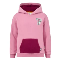 Masham Shaun the Sheep Kids Supersoft Overhead Hoodie - Beetroot Red