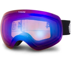 Megeve Cat 2 Lens Goggles - Matt Black/Orange