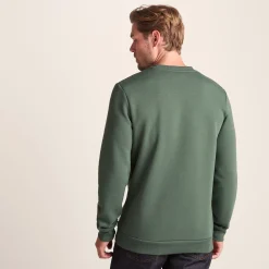 Mellor Mens Supersoft Cotton Rich Sweat - Light Forest