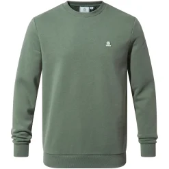Mellor Mens Supersoft Cotton Rich Sweat - Light Forest