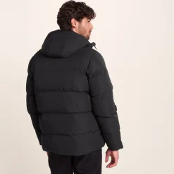 Menka Mens Shower Resistant Insulated Jacket - Black