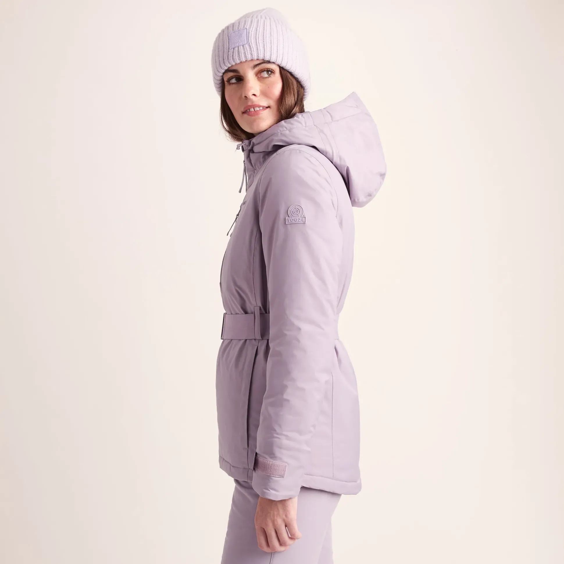 Meribel Womens Performance Waterproof Ski Jacket - Lavender Grey