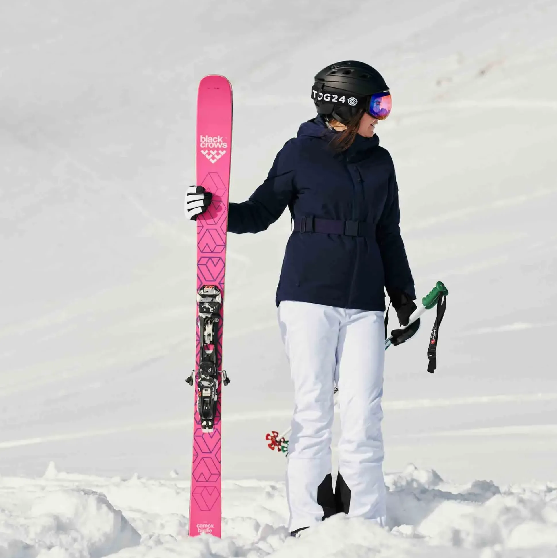 Meribel Womens Performance Waterproof Ski Jacket - Oxford Blue