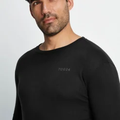 Meru Mens Cashmere Touch Base Layer Set - Black