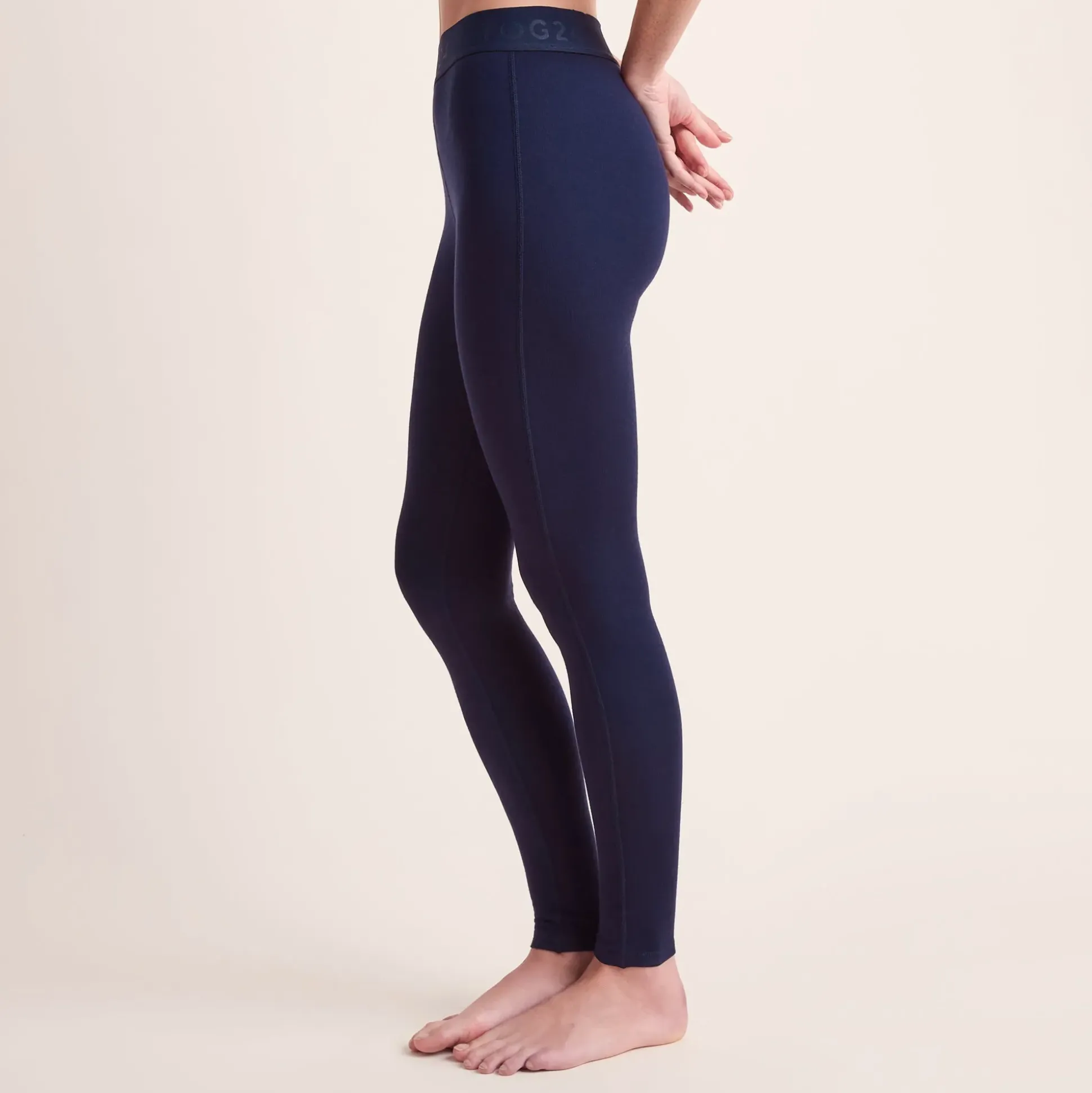 Meru Womens Cashmere Touch Base Layer Leggings - Oxford Blue