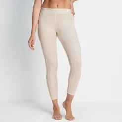 Meru Womens Cashmere Touch Base Layer Leggings - Off White
