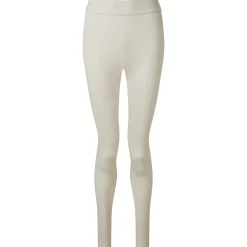 Meru Womens Cashmere Touch Base Layer Leggings - Off White