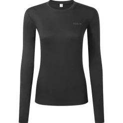 Meru Womens Cashmere Touch Base Layer Set - Black