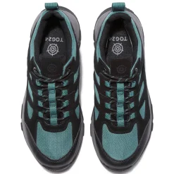 Mesa Womens Low Walking Shoe - Black/Teal