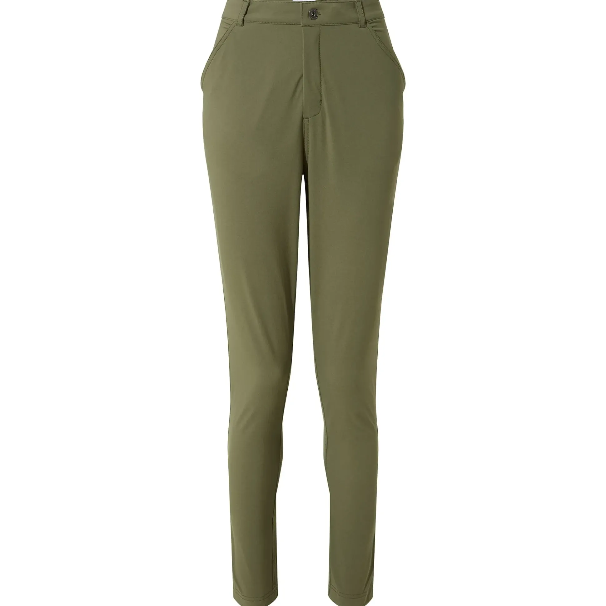 Milton Womens Water Resistant Slim Trouser Regular - Khaki