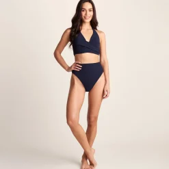 Mina Womens 2 Piece Bikini - Oxford Blue
