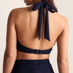 Mina Womens 2 Piece Bikini - Oxford Blue