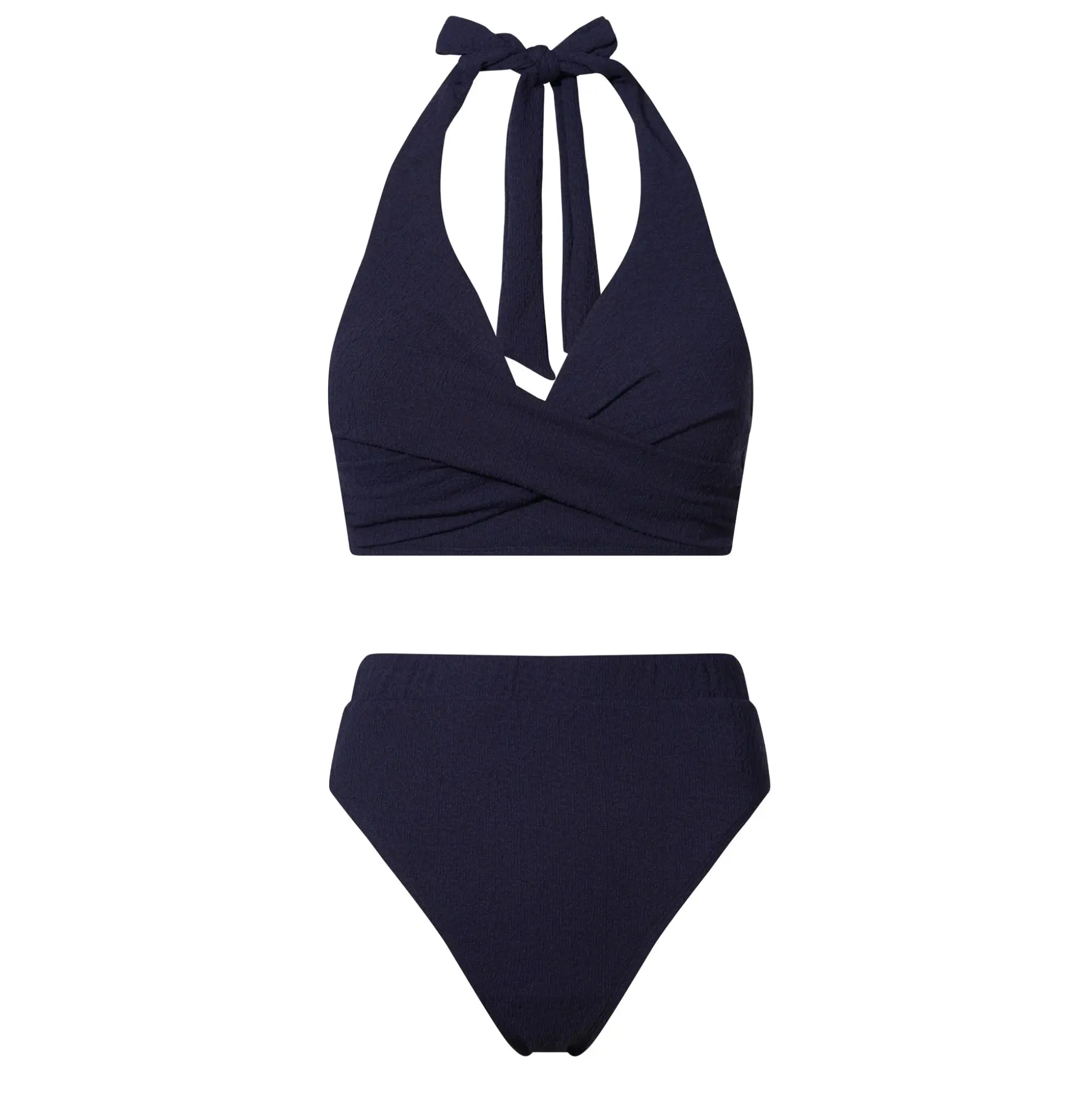 Mina Womens 2 Piece Bikini - Oxford Blue