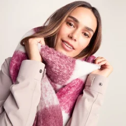 Miyara Woven Scarf - Washed Burgundy