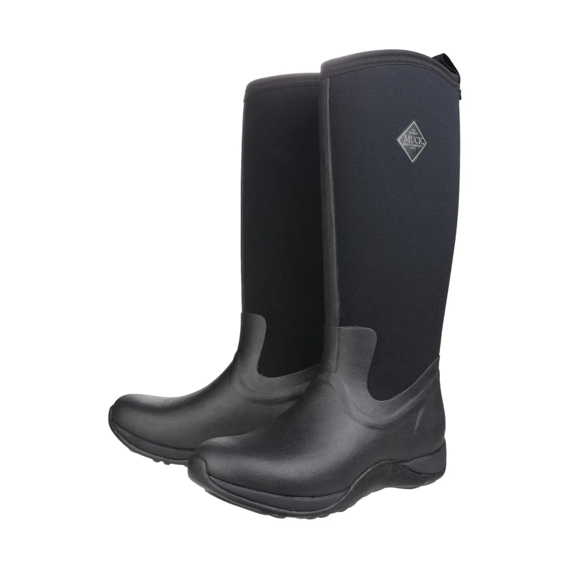 Muck Boots Arctic Adventure Womens Pull On Wellington Boot - Black