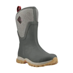 Muck Boots Arctic Sport II Mid Womens Wellington - Olive/Herringbone